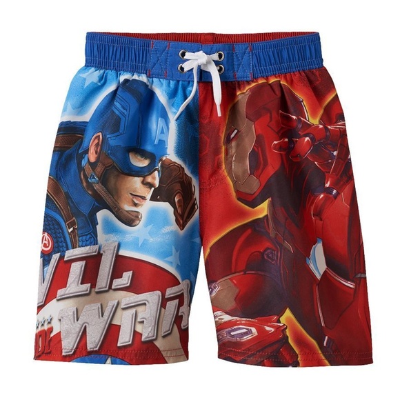 Marvel Swim Boys Character Swim Trunks Size 45 Choose Two Poshmark